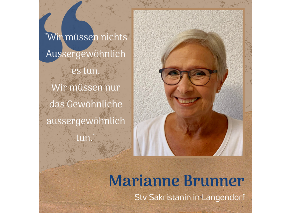 Portrait Brunner Marianne News Homepage